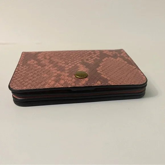 Fossil Snake Print Pattern Small Wallet - Picture 5 of 16